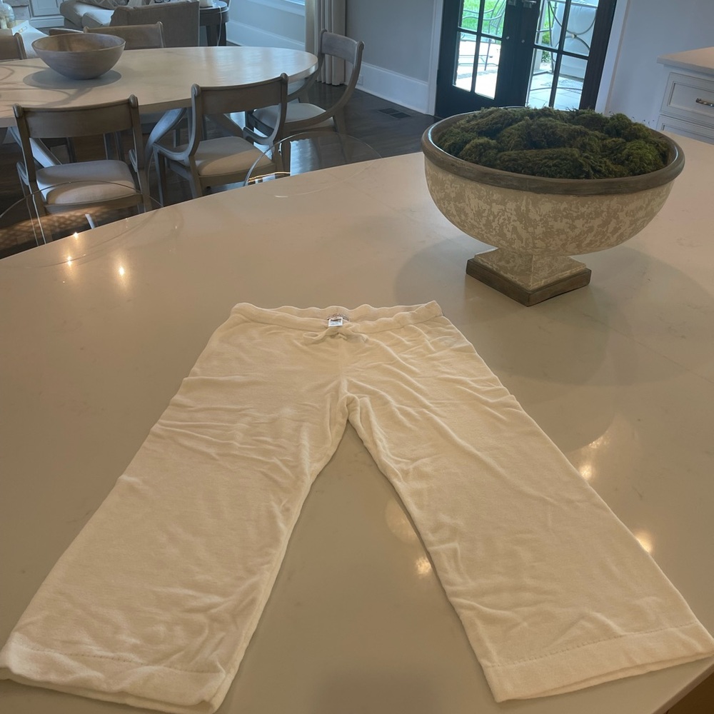 Cozy lite wide leg capri loungewear pant